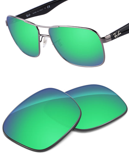 Emerald Green FlashMirror™-Non-Polarized