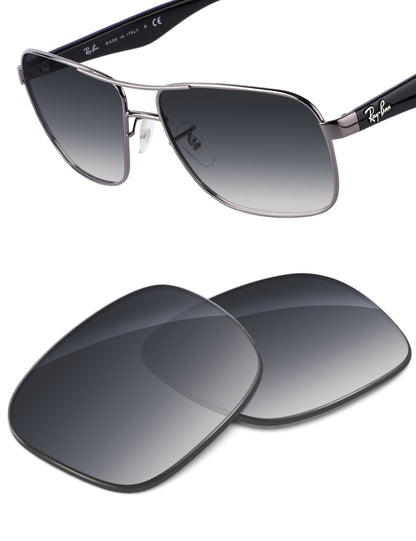 Gray Gradient-Non-Polarized