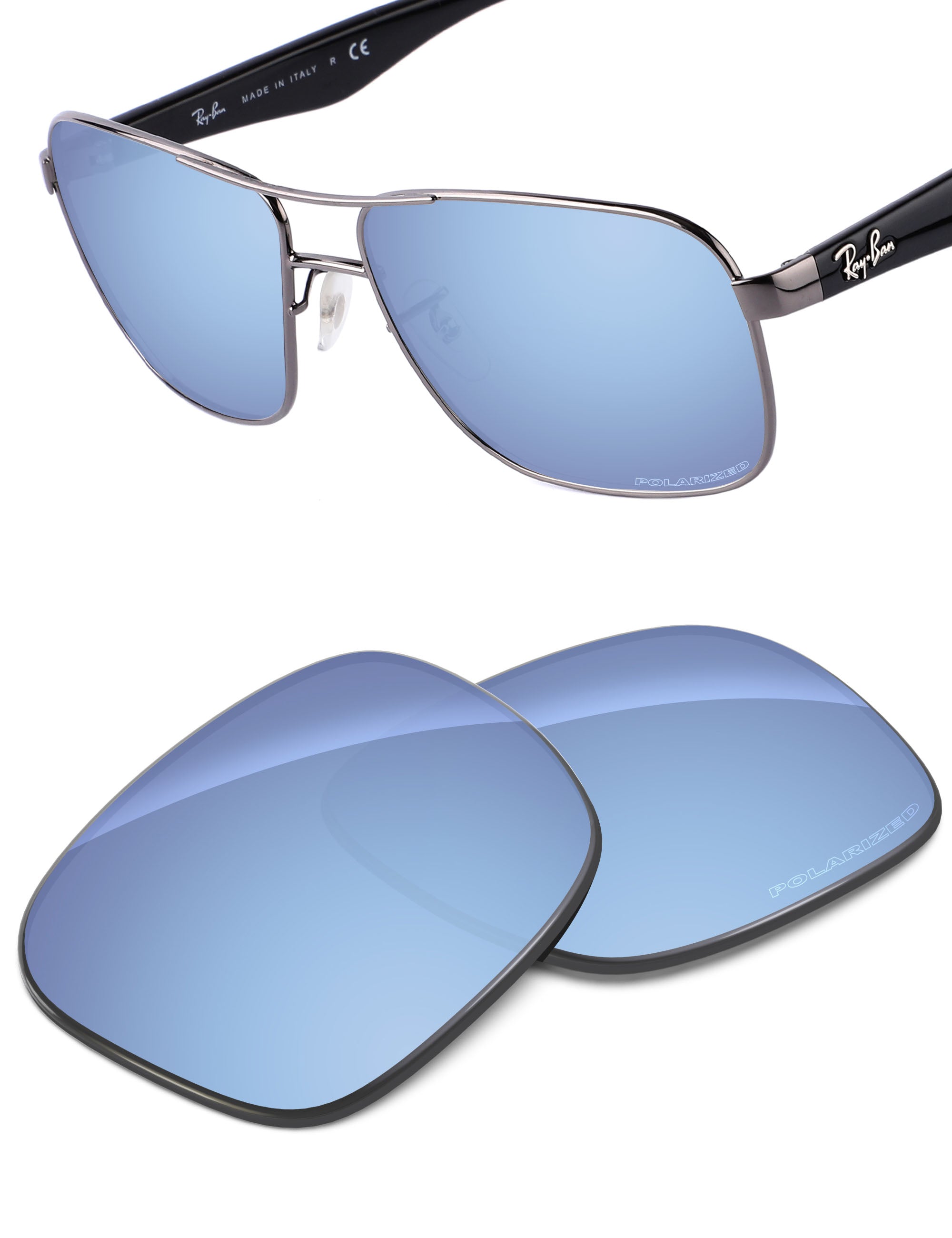 Aqua Blue FlashMirror™-Polarized
