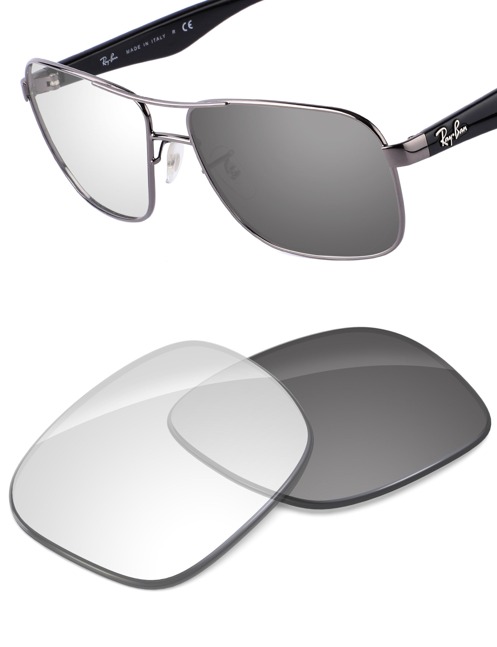 Adapt Gray Photochromic-Non-Polarized