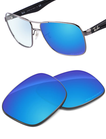 Sky Blue FlashMirror™-Polarized