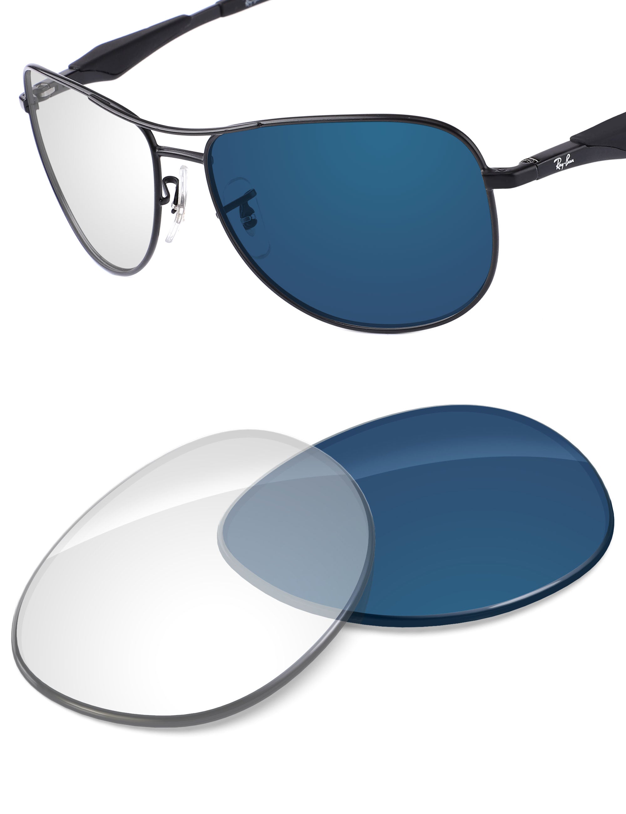 Adapt Blue Photochromic-Non-Polarized