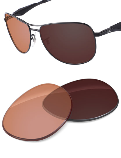 Orange Tint Photochromic-Non-Polarized