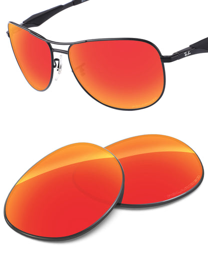 Fire Red FlashMirror™-Polarized