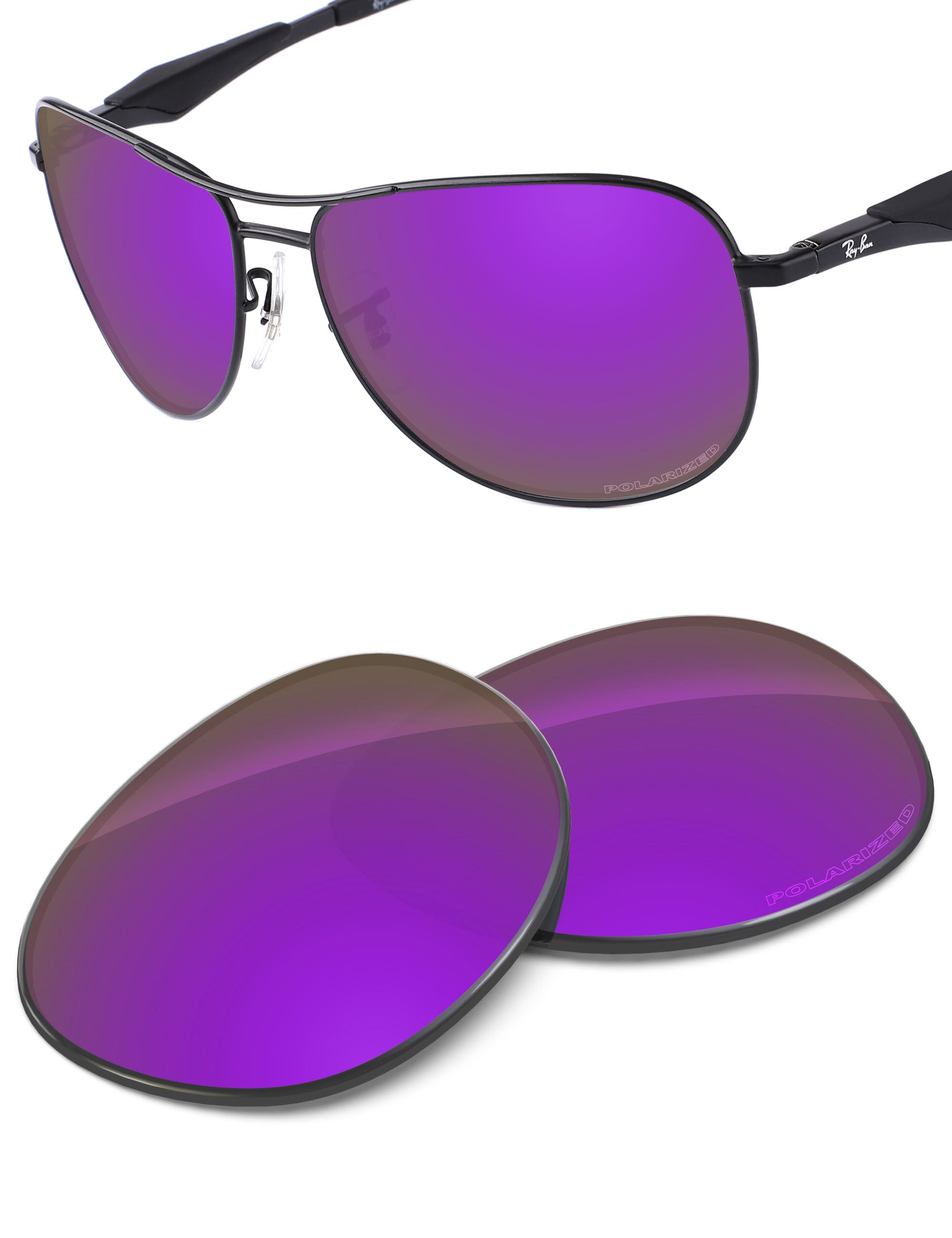 Plum Purple FlashMirror™-Polarized