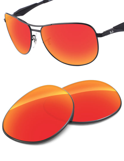 Fire Red FlashMirror™-Non-Polarized