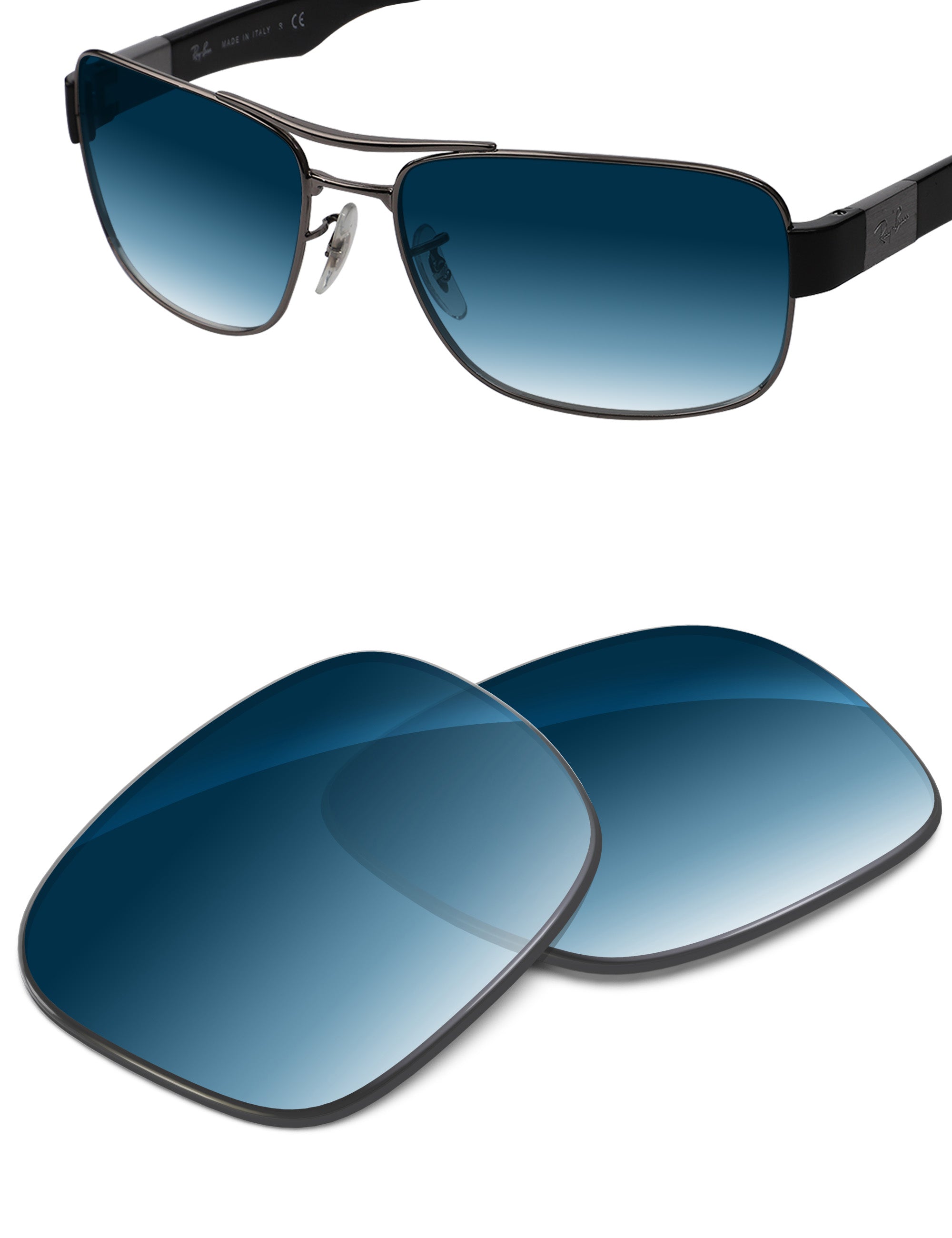 Blue Gradient-Non-Polarized