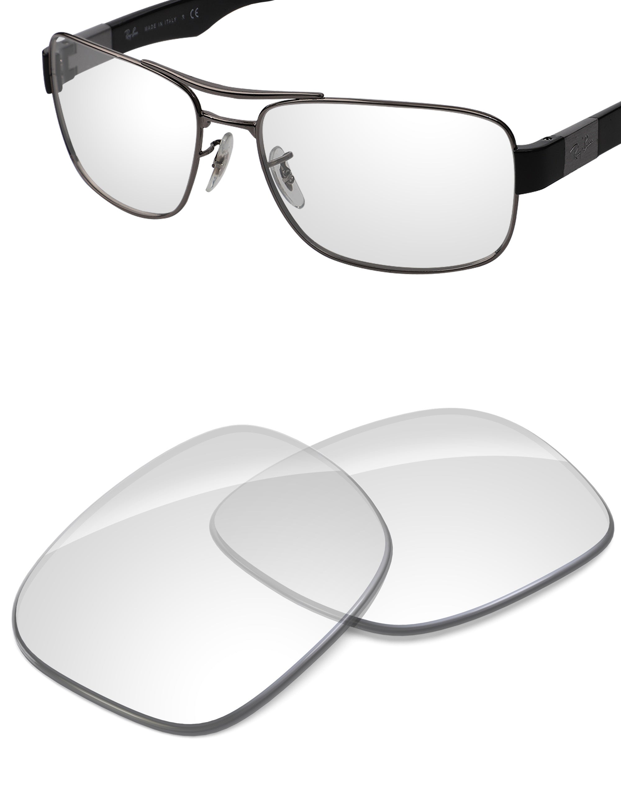 HD Clear Blue Light Blocking-Non-Polarized