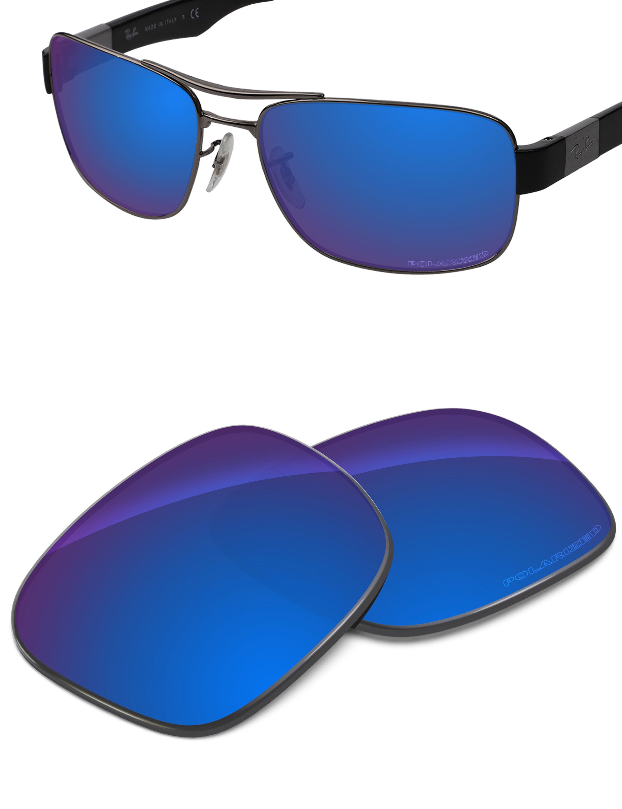 Sapphire Blue FlashMirror™-Polarized