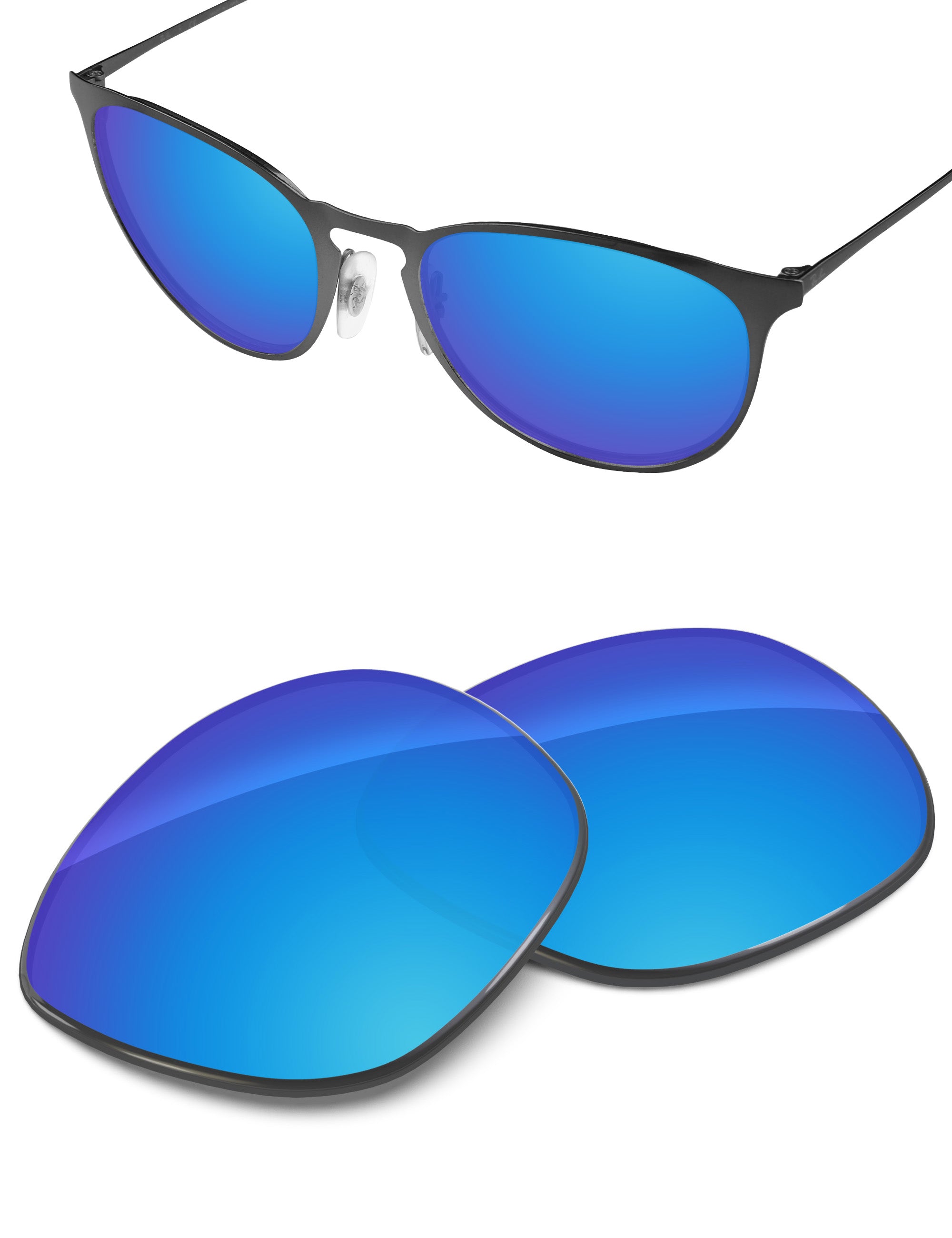 Sky Blue FlashMirror™-Non-Polarized