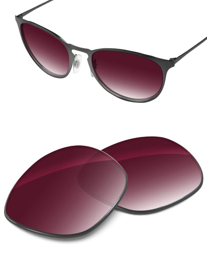 Wine Red Gradient-Non-Polarized