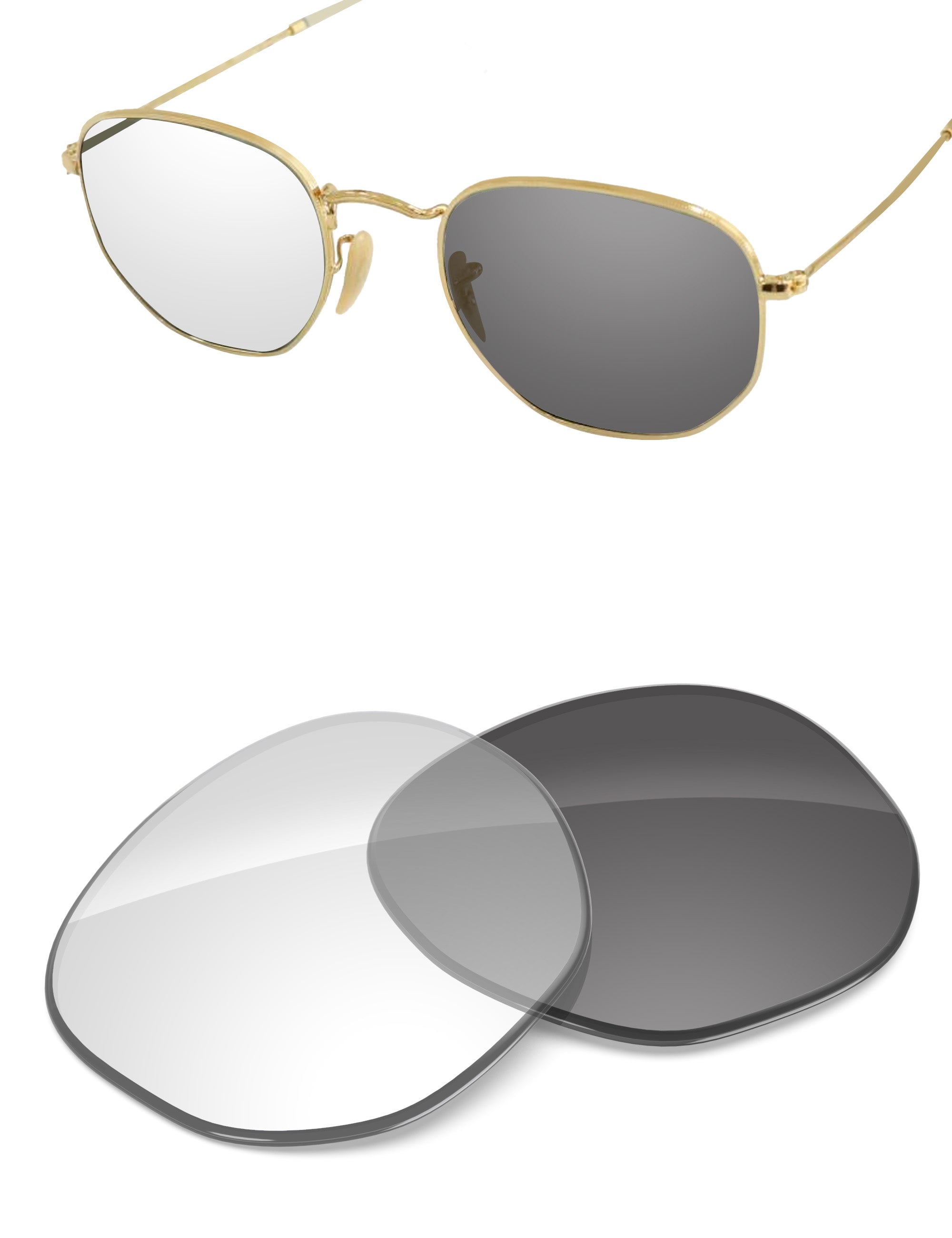 Adapt Gray Photochromic-Non-Polarized