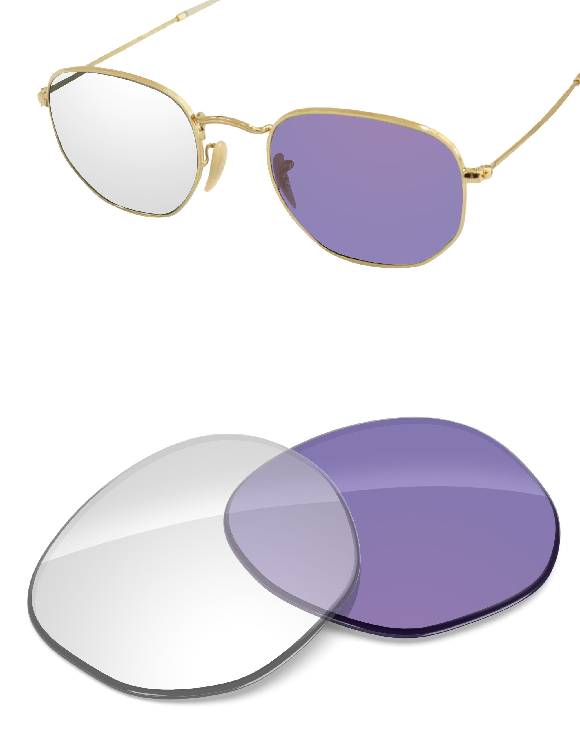 Adapt Purple Photochromic-Non-Polarized