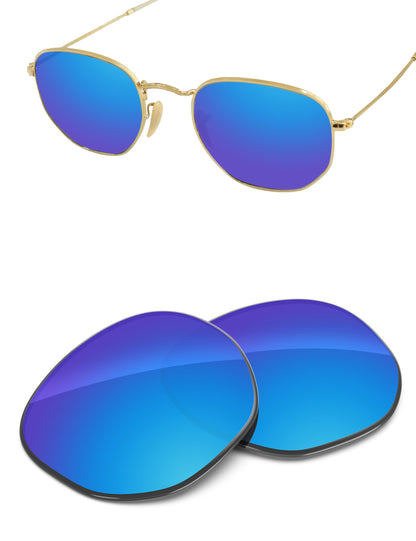 Sky Blue FlashMirror™-Non-Polarized