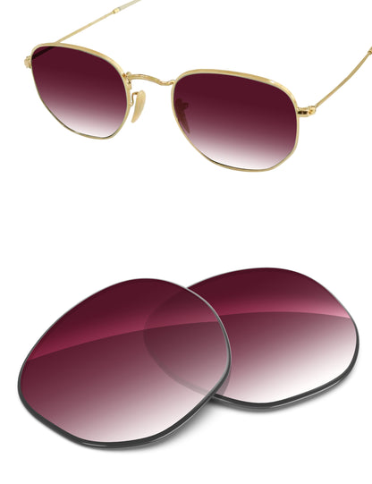 Wine Red Gradient-Non-Polarized
