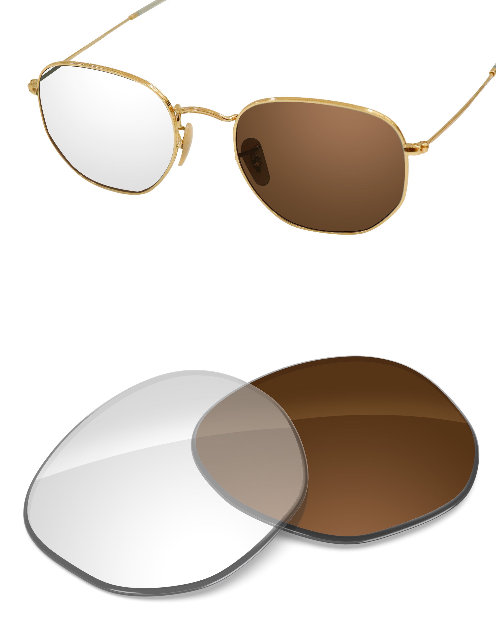 Adapt Brown Photochromic-Non-Polarized