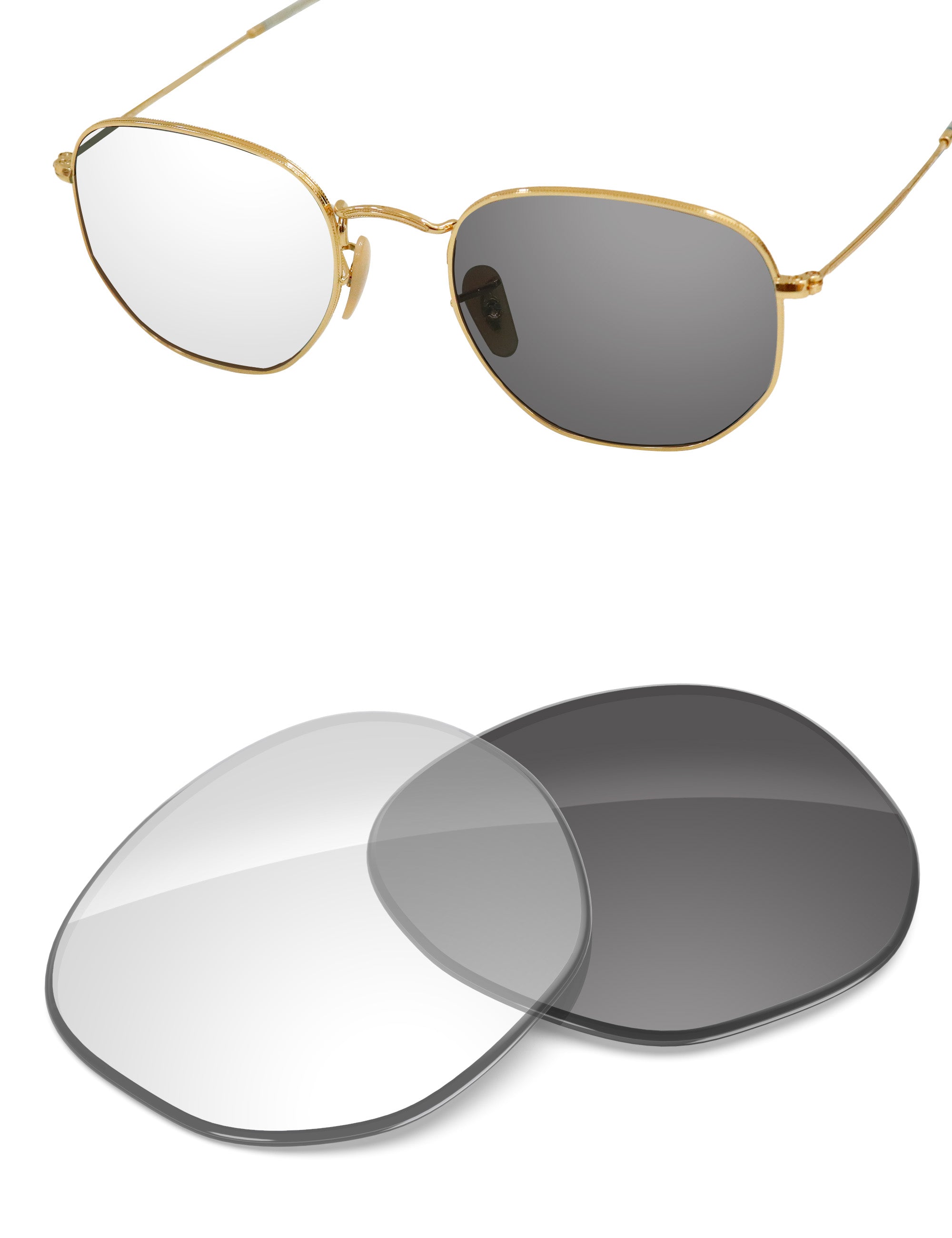 Adapt Gray Photochromic-Non-Polarized