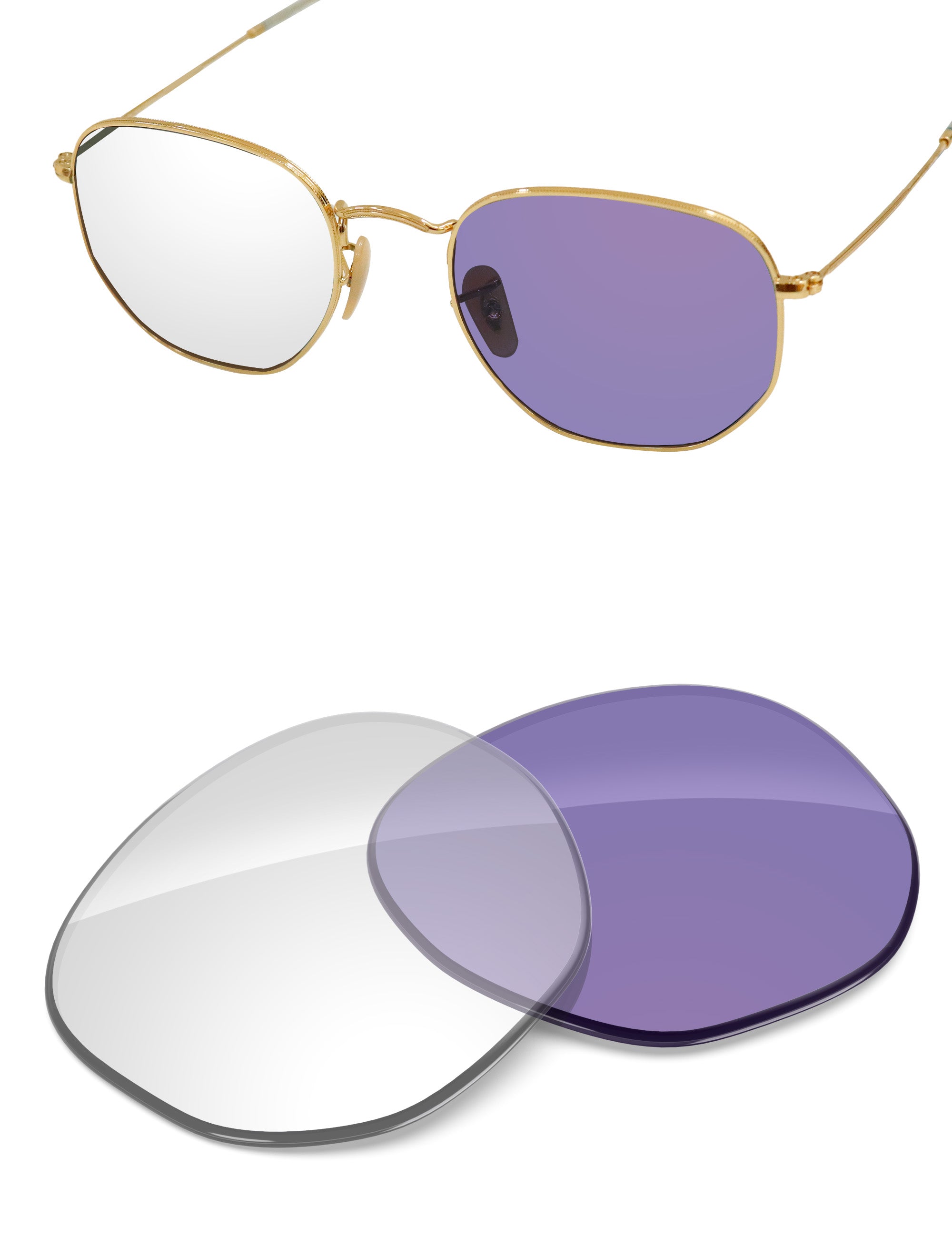 Adapt Purple Photochromic-Non-Polarized