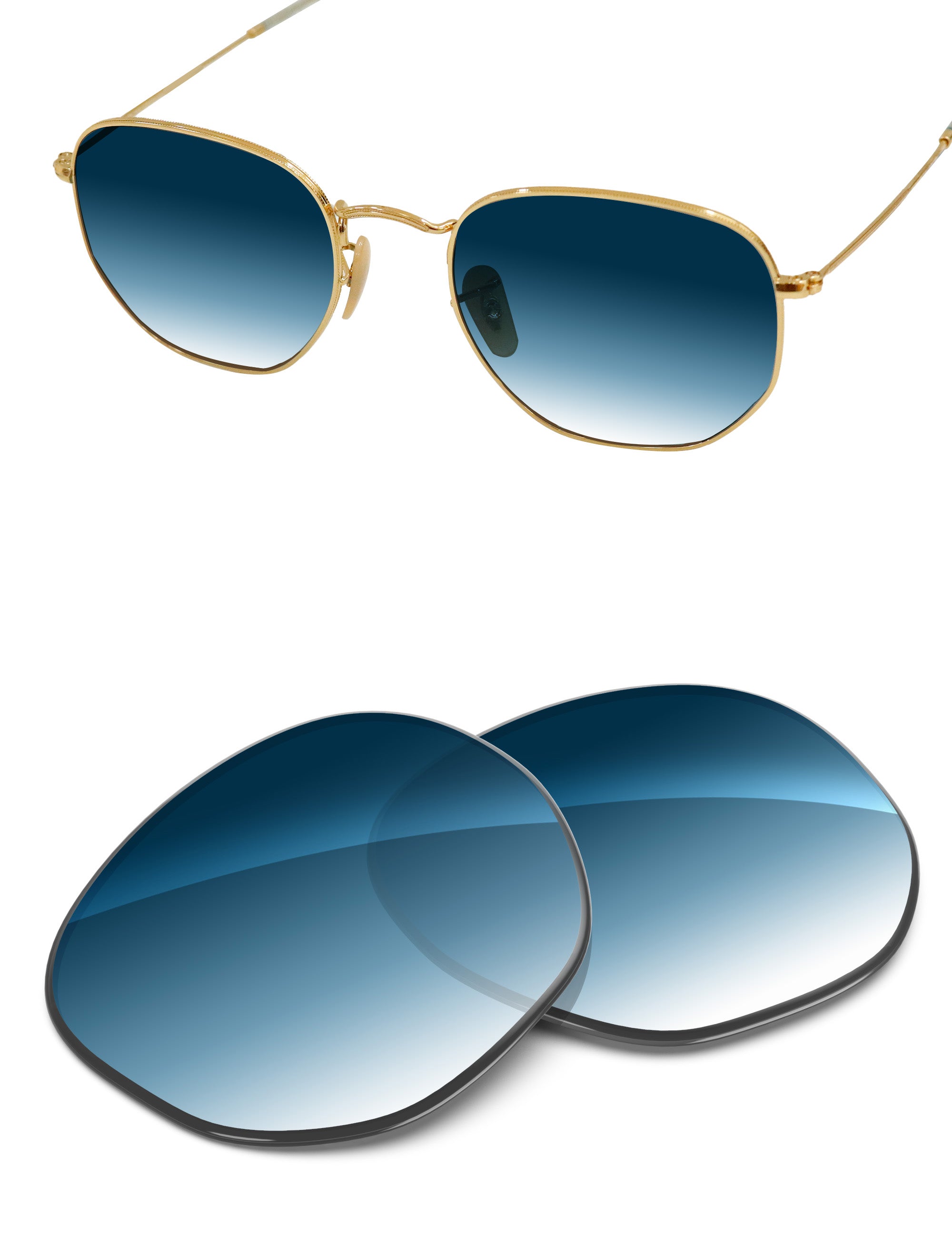 Blue Gradient-Non-Polarized