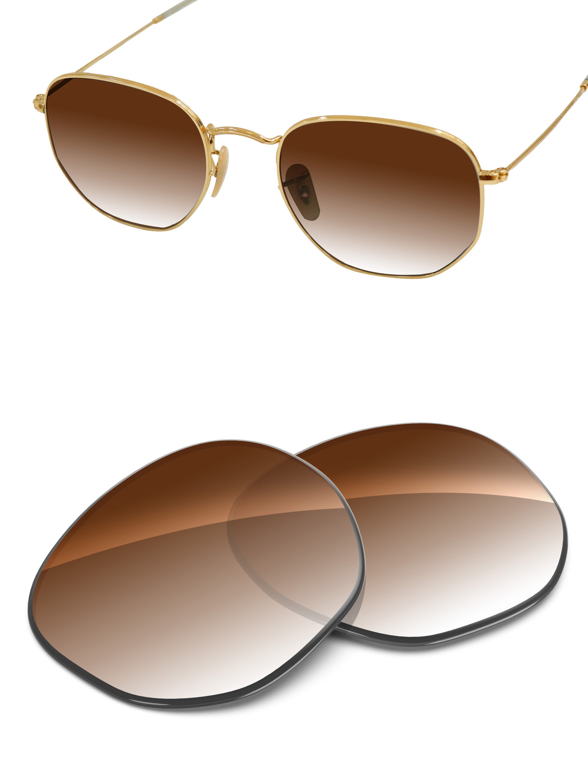 Brown Gradient-Non-Polarized