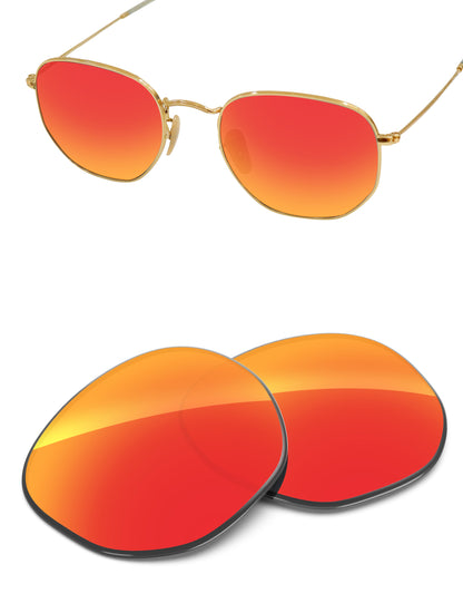 Fire Red FlashMirror™-Non-Polarized
