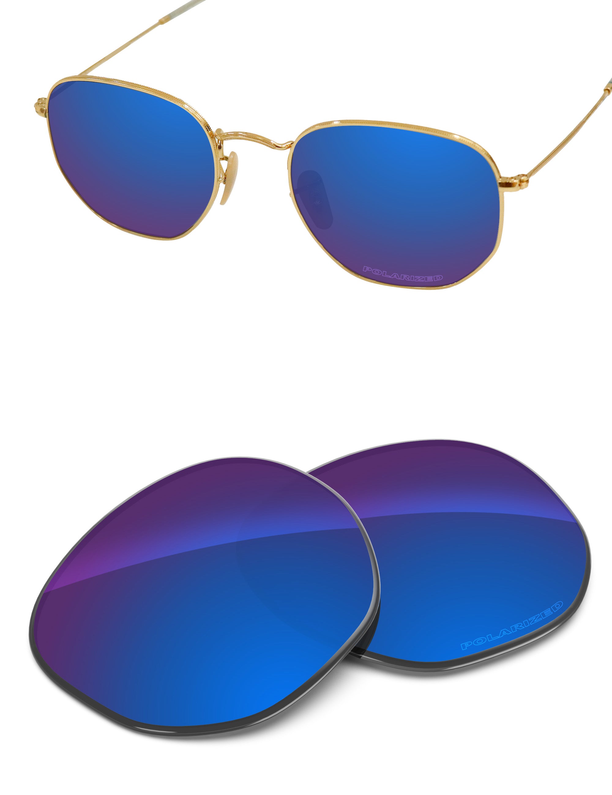 Sapphire Blue FlashMirror™-Polarized