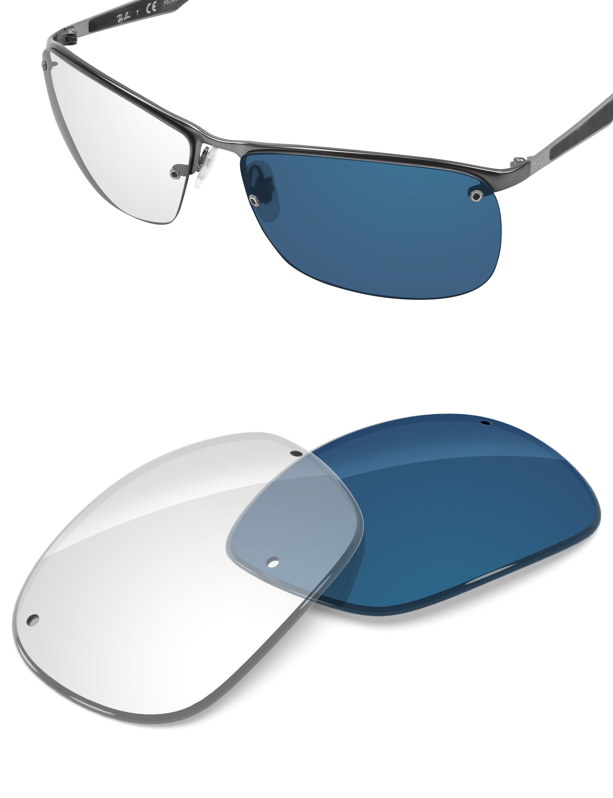 Adapt Blue Photochromic-Non-Polarized