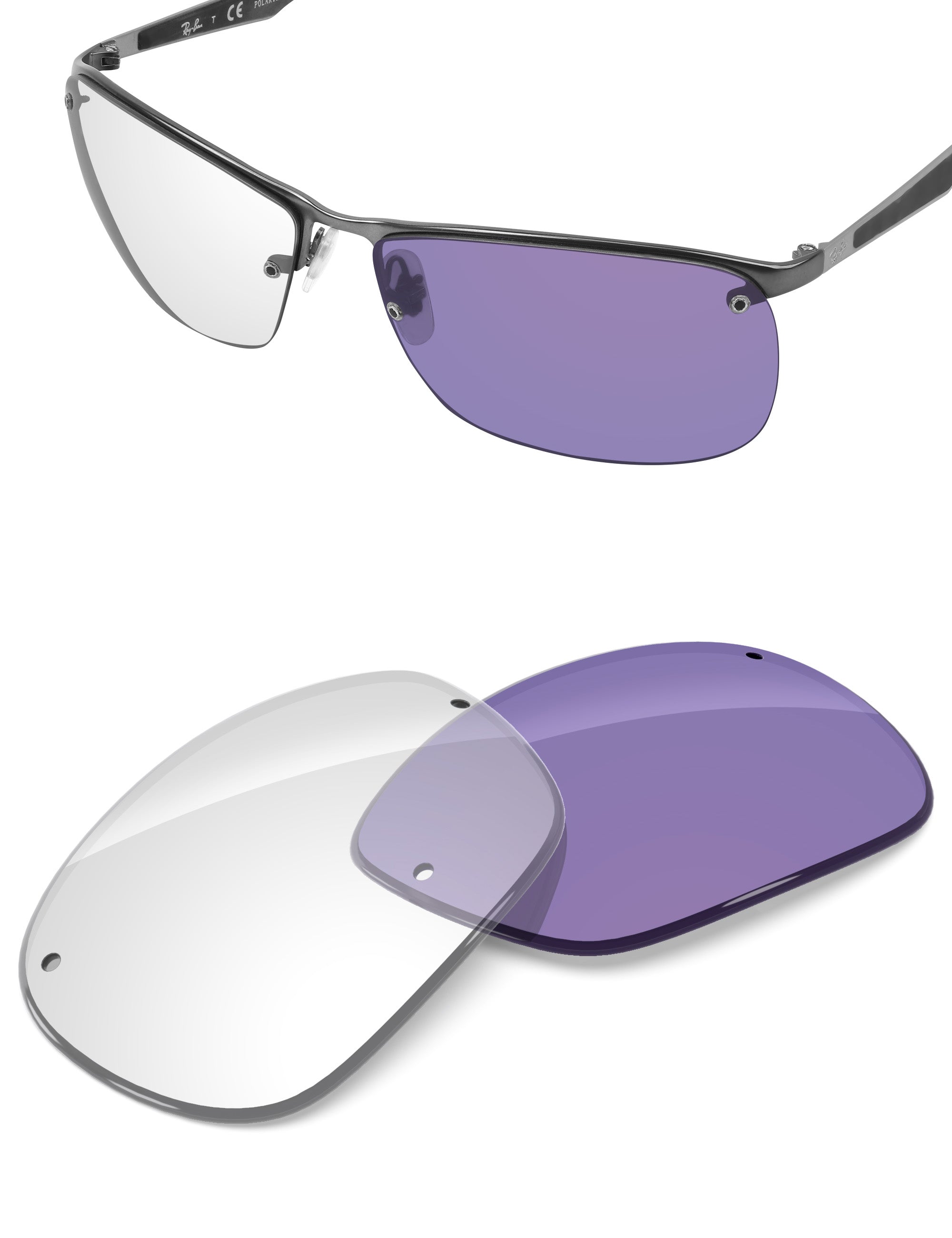 Adapt Purple Photochromic-Non-Polarized