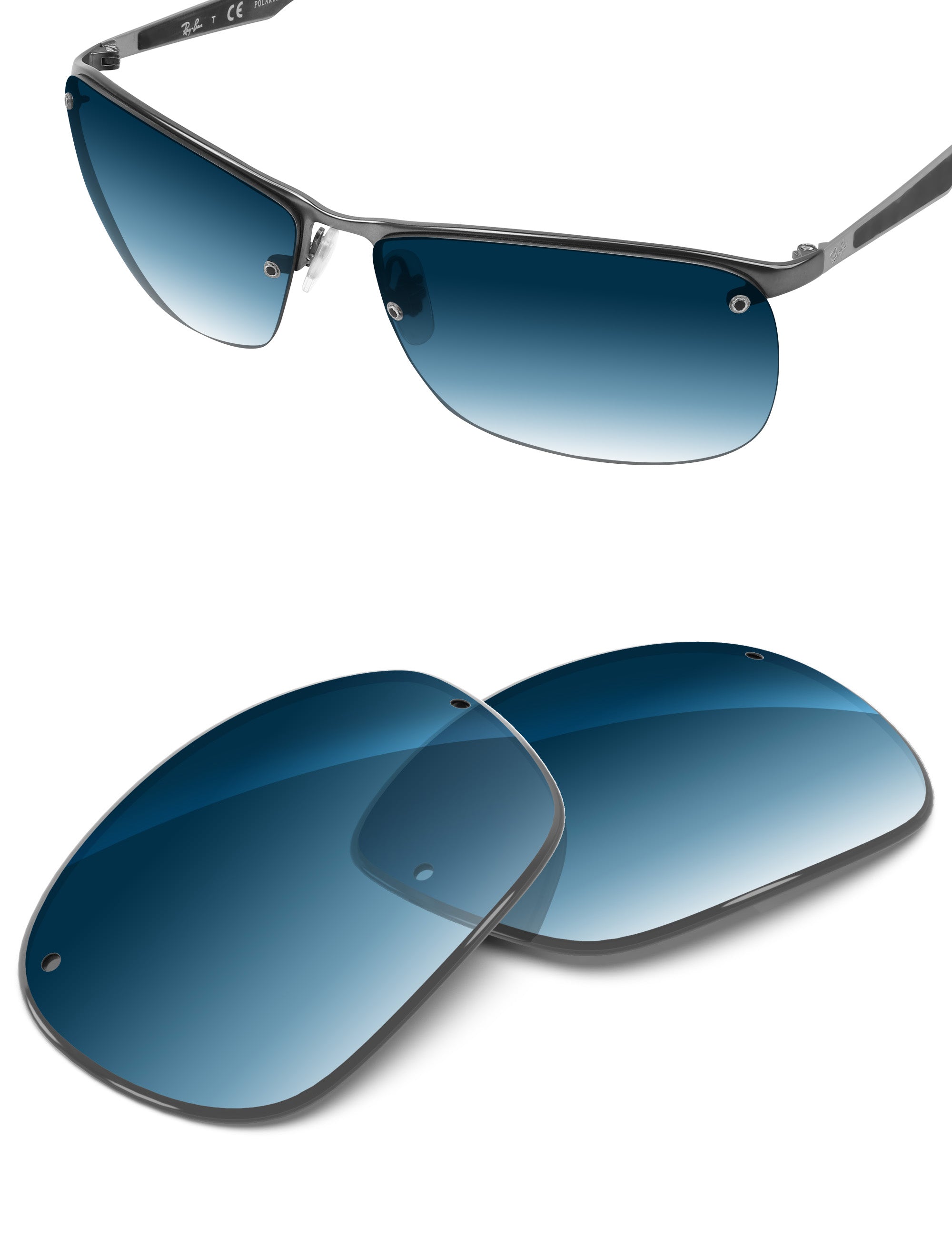 Blue Gradient-Non-Polarized