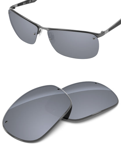 Silver Metallic FlashMirror™-Non-Polarized