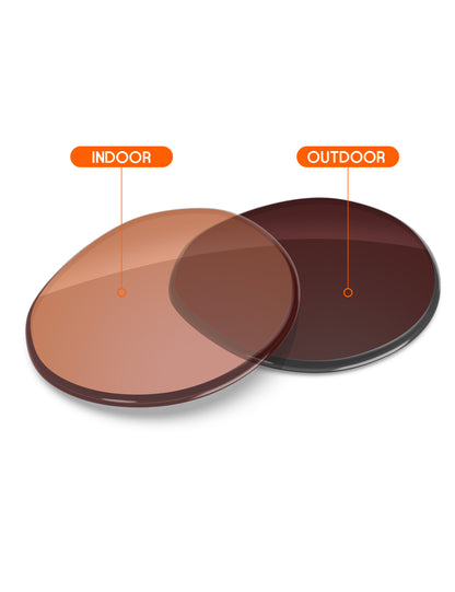 Orange Tint Photochromic-Non-Polarized