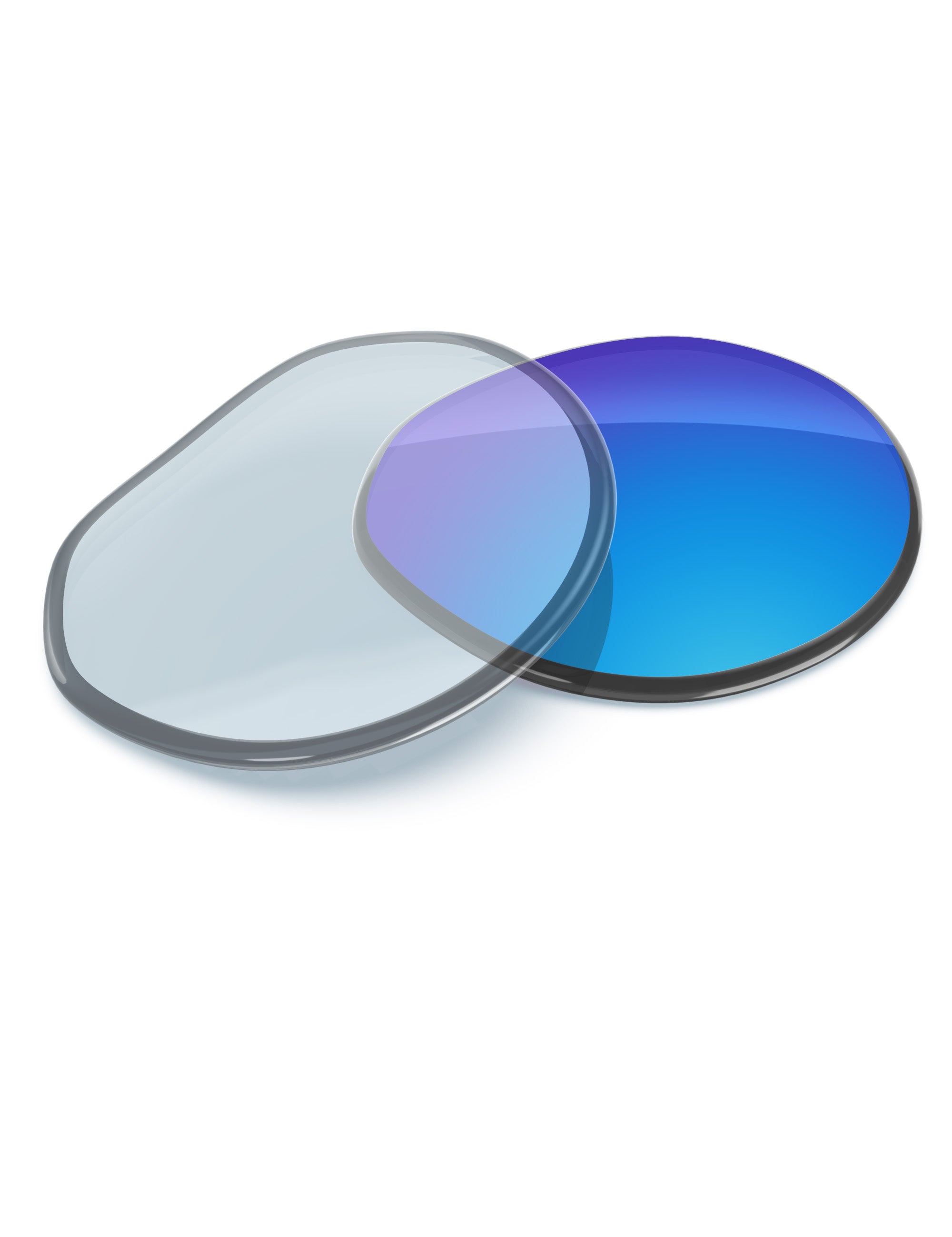Sky Blue FlashMirror™ Photochromic-Non-Polarized