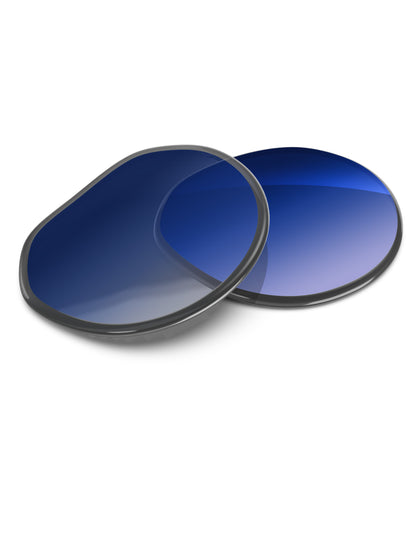 Aqua Blue Gradient-Non-Polarized