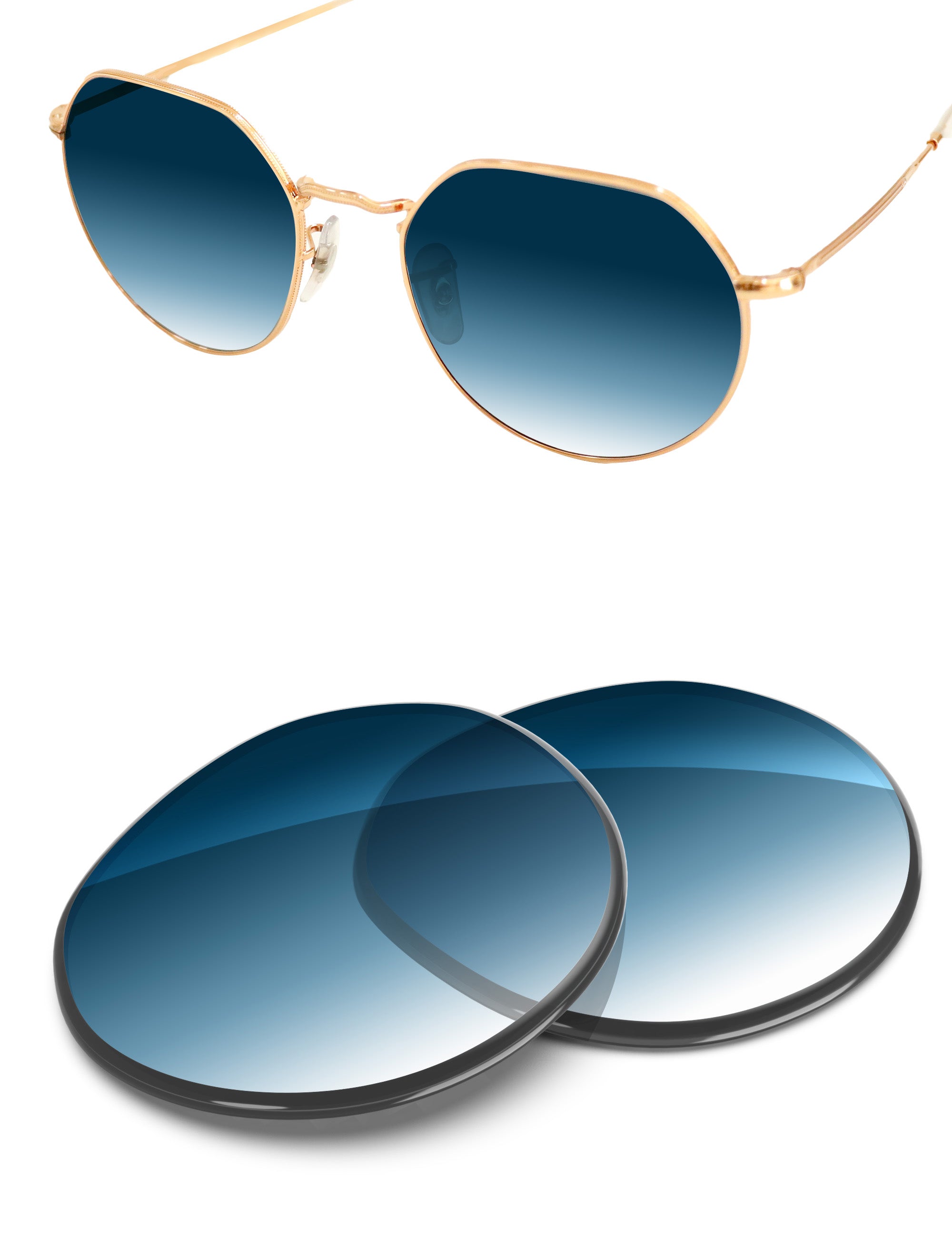 Blue Gradient-Non-Polarized