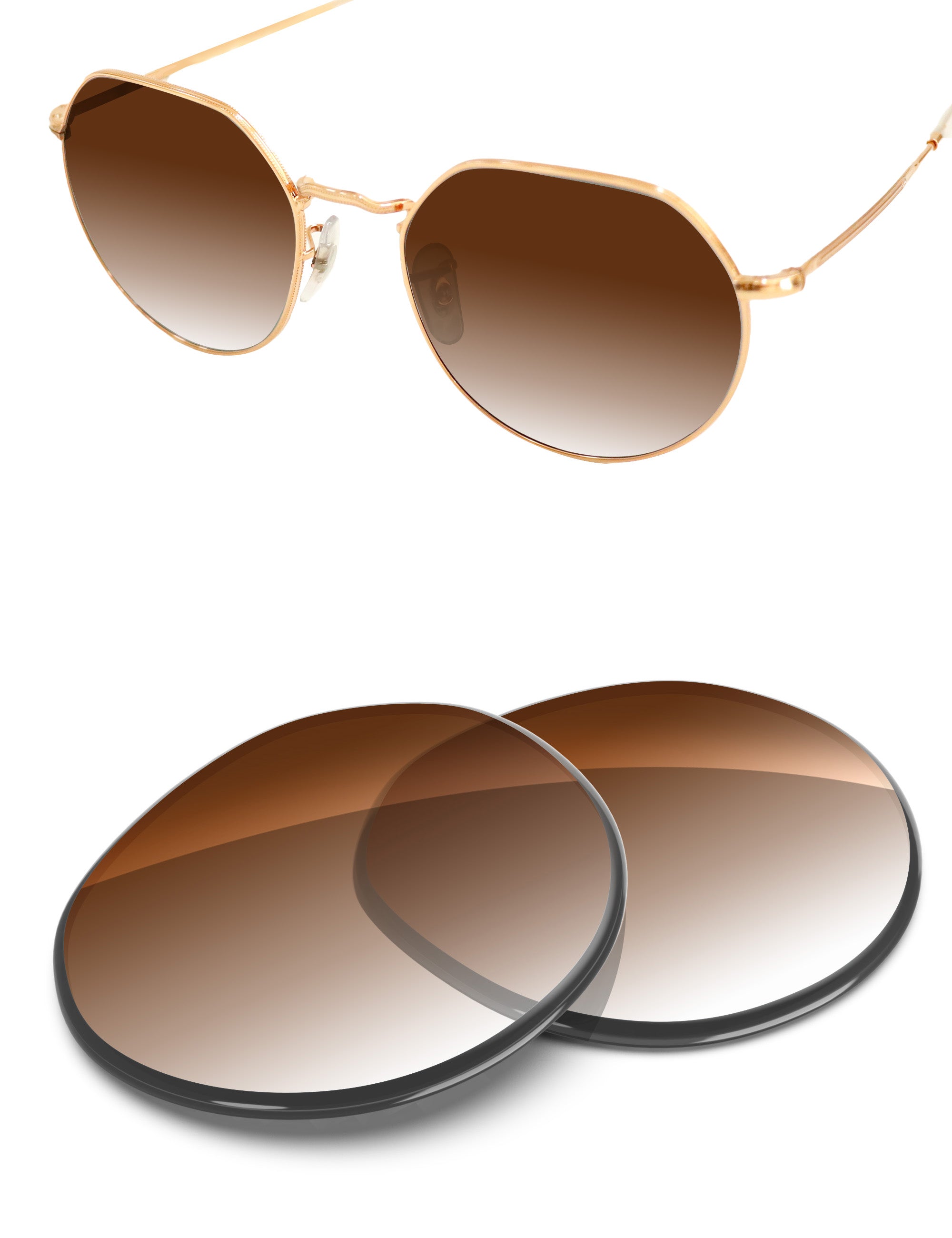 Brown Gradient-Non-Polarized