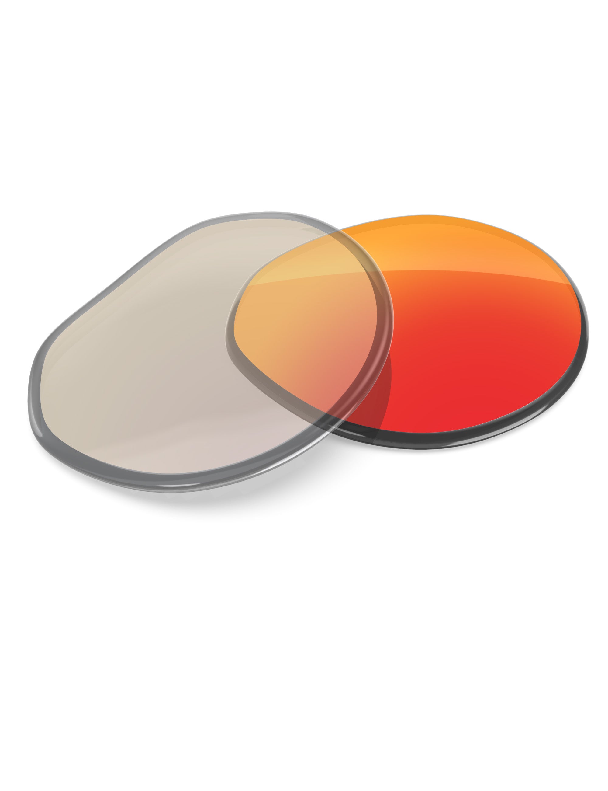 Fire Red FlashMirror™ Photochromic-Non-Polarized