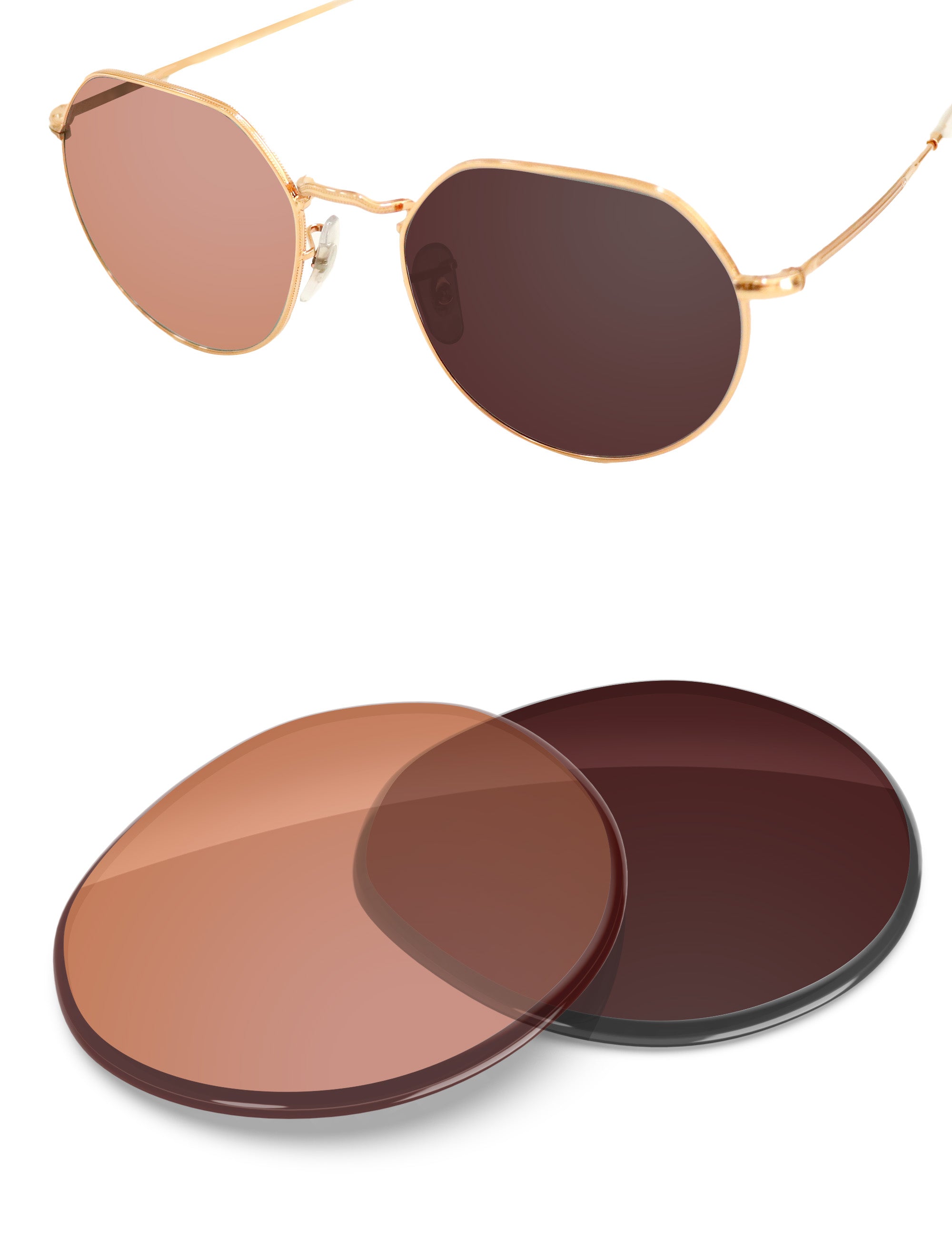 Orange Tint Photochromic-Non-Polarized