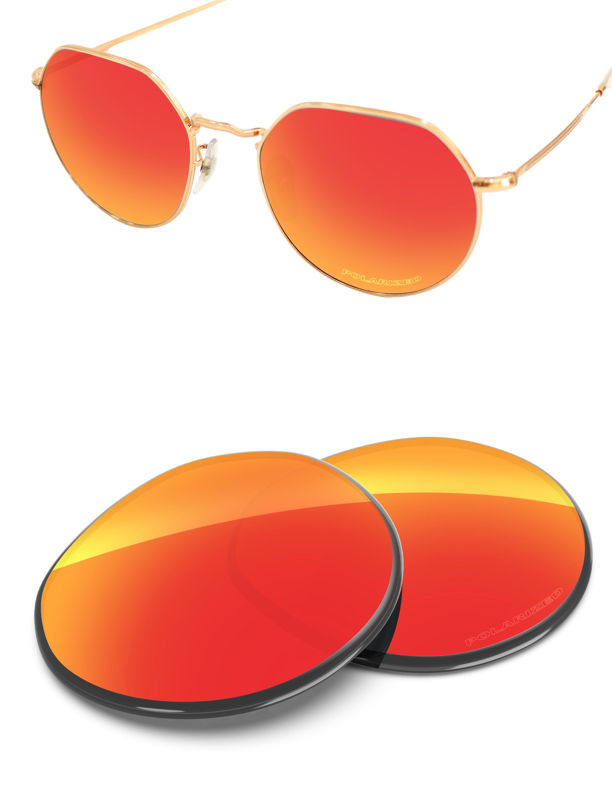 Fire Red FlashMirror™-Polarized