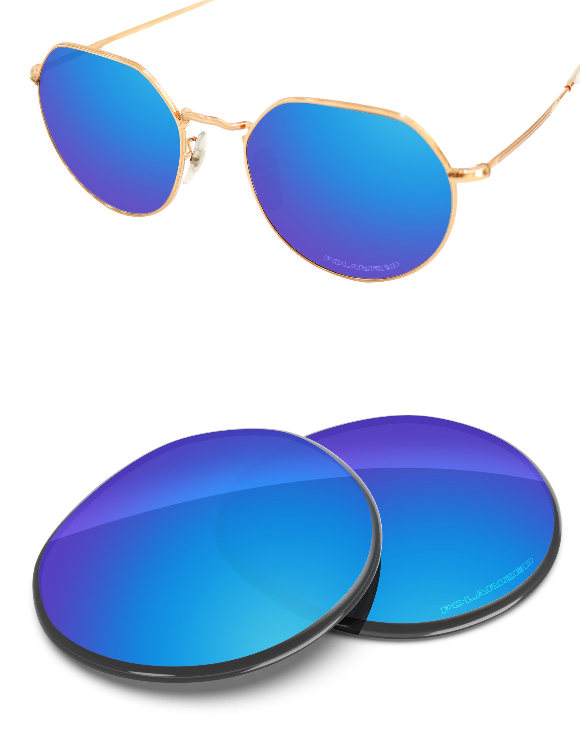 Sky Blue FlashMirror™-Polarized