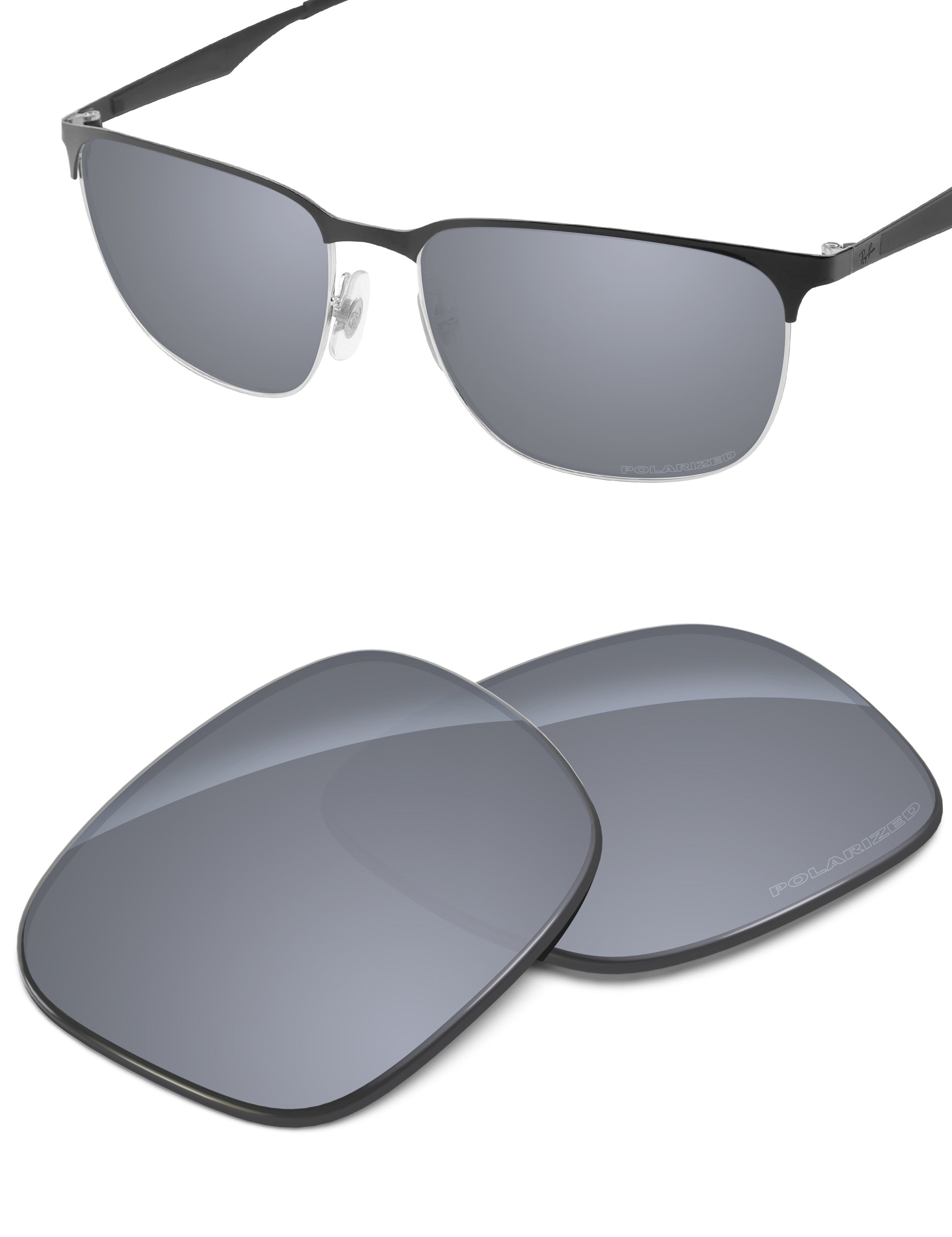 Silver Metallic FlashMirror™-Polarized