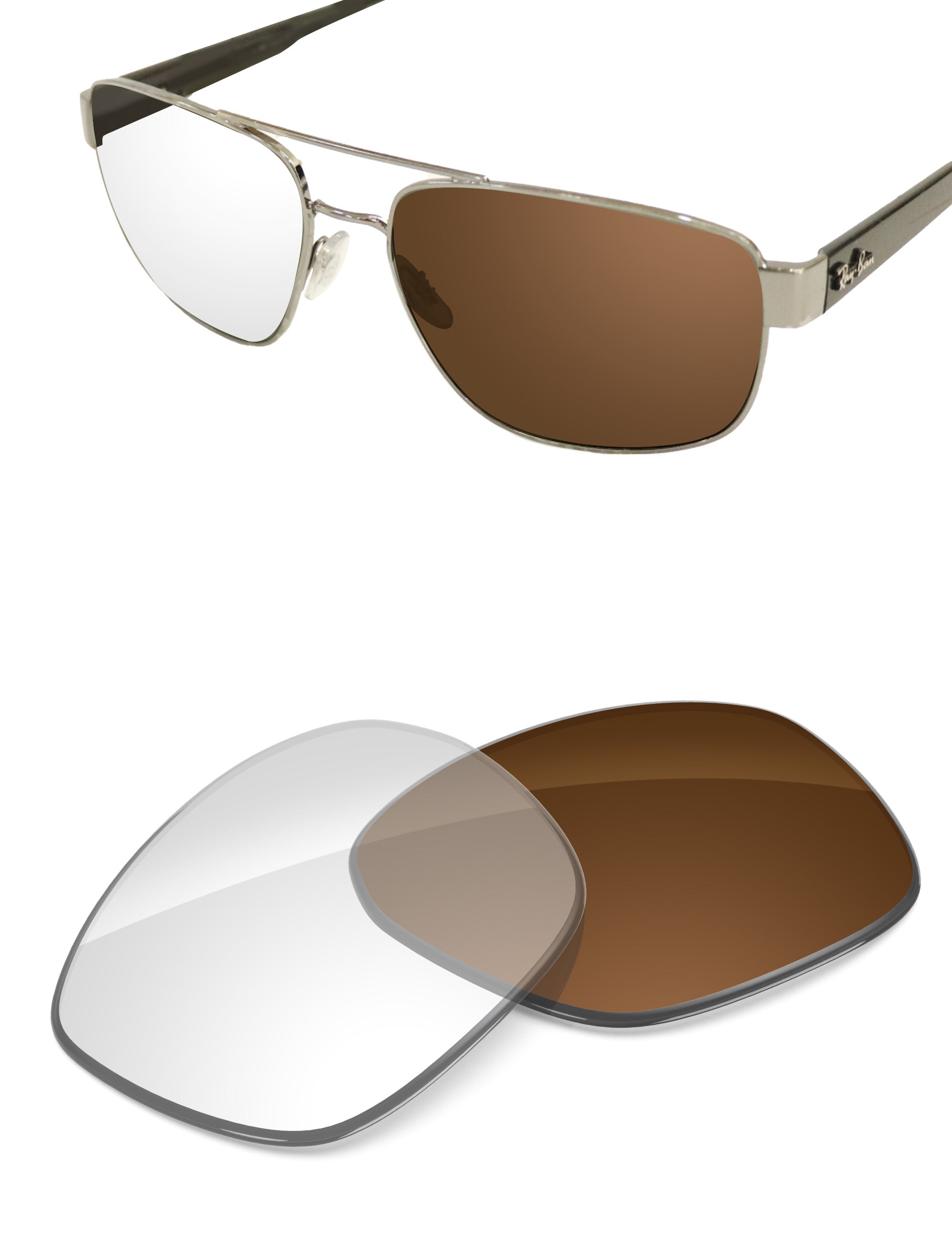 Adapt Brown Photochromic-Non-Polarized