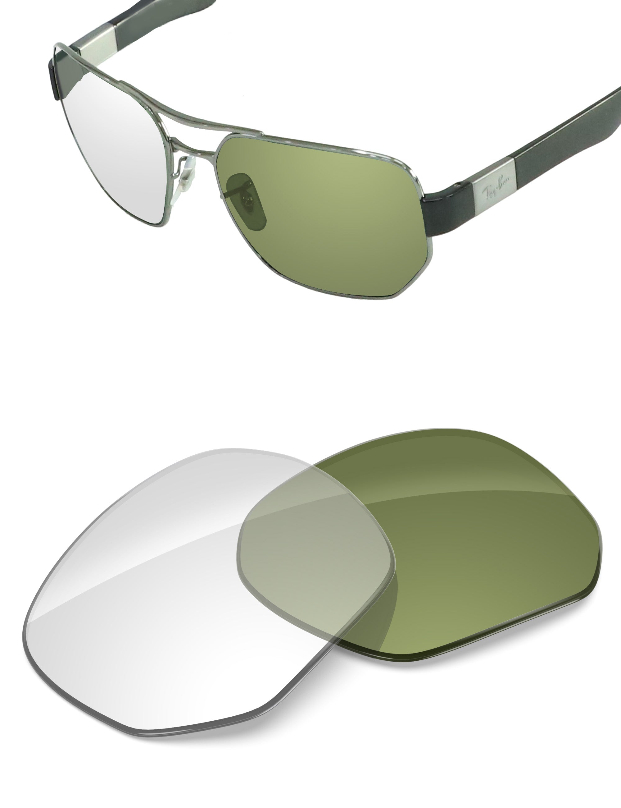 Adapt Green Photochromic-Non-Polarized