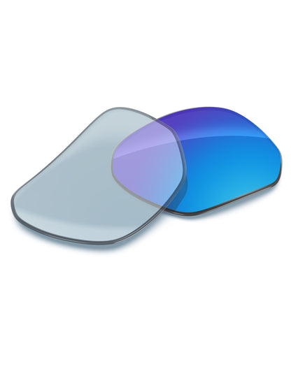 Sky Blue FlashMirror™ Photochromic-Non-Polarized