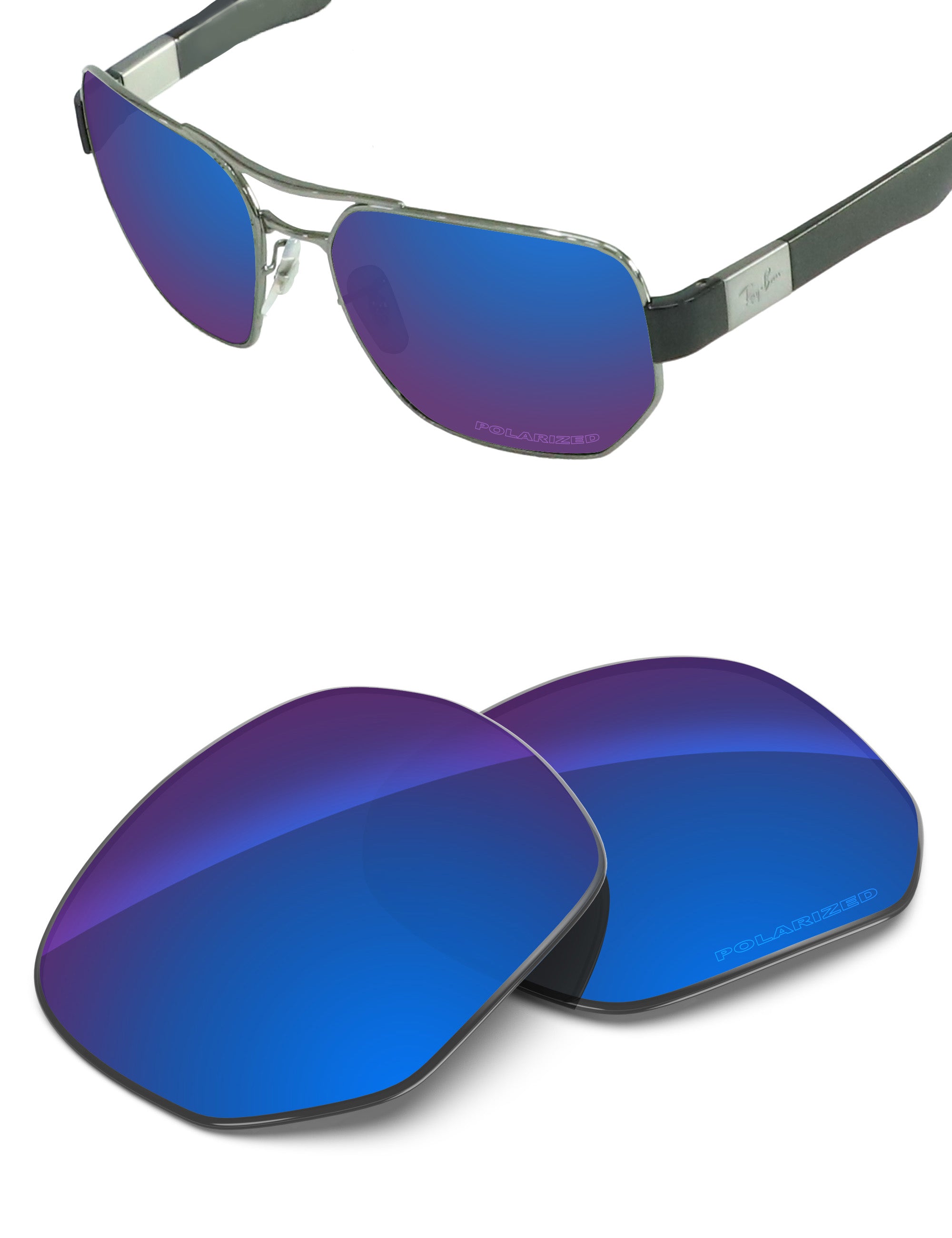 Sapphire Blue FlashMirror™-Polarized