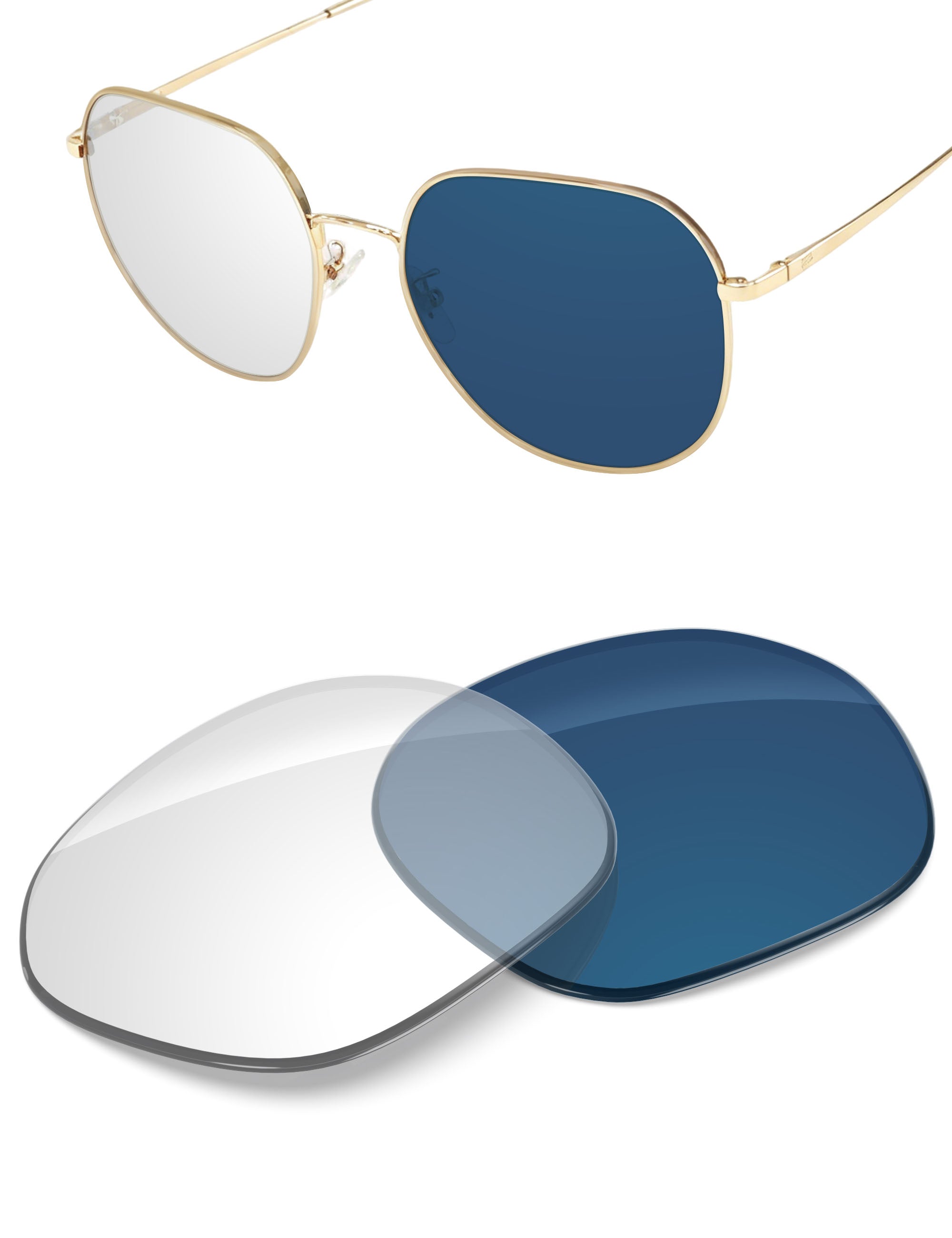 Adapt Blue Photochromic-Non-Polarized