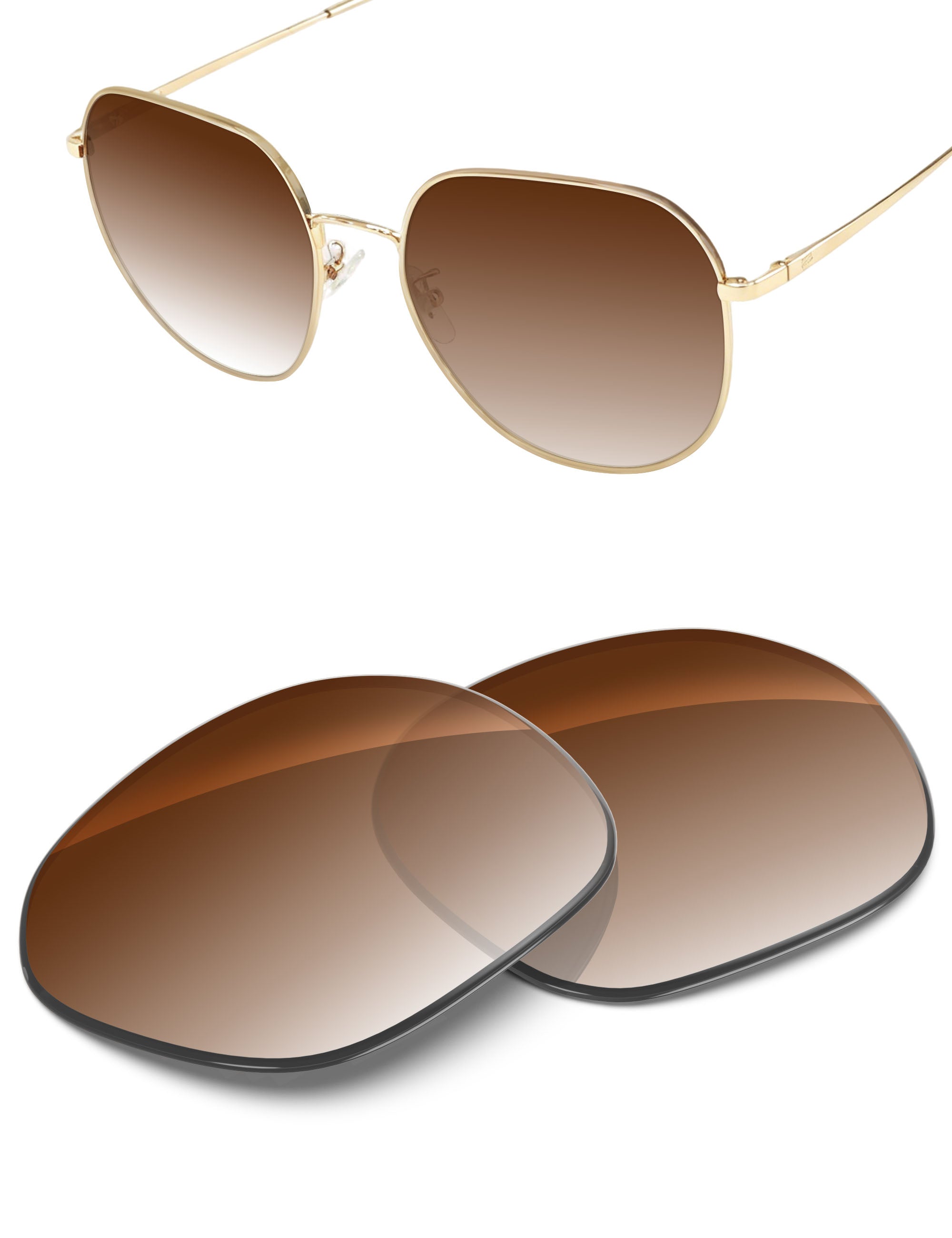 Brown Gradient-Non-Polarized