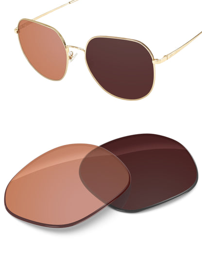 Orange Tint Photochromic-Non-Polarized