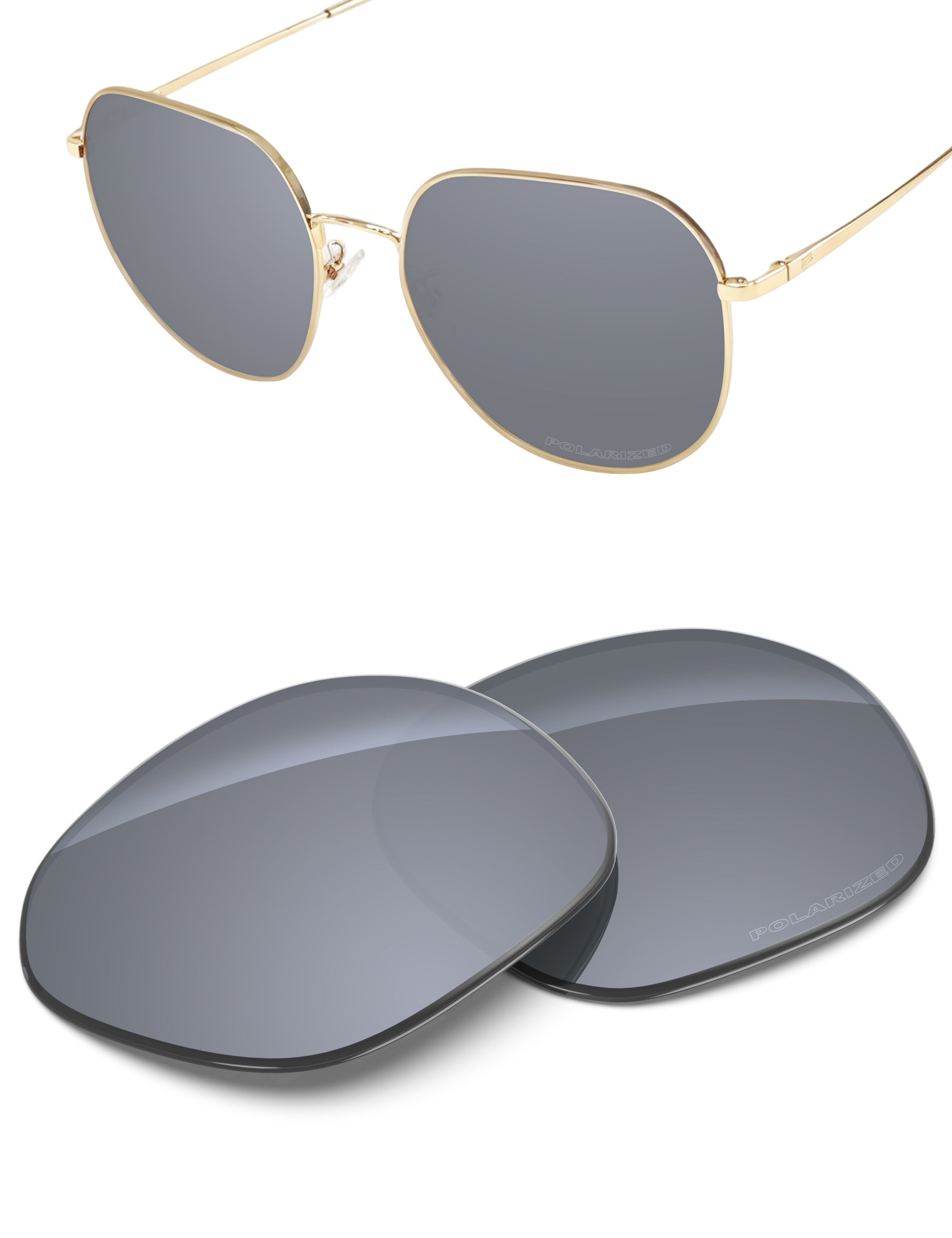 Silver Metallic FlashMirror™-Polarized