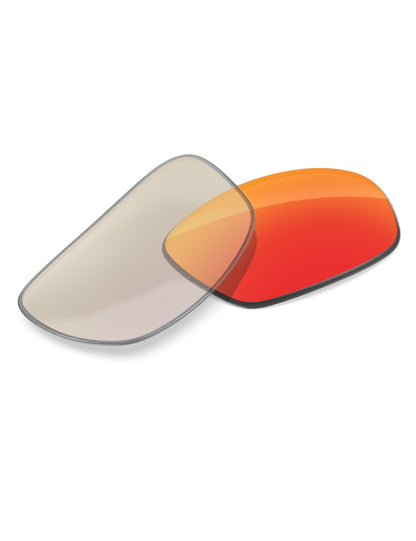 Fire Red FlashMirror™ Photochromic-Non-Polarized
