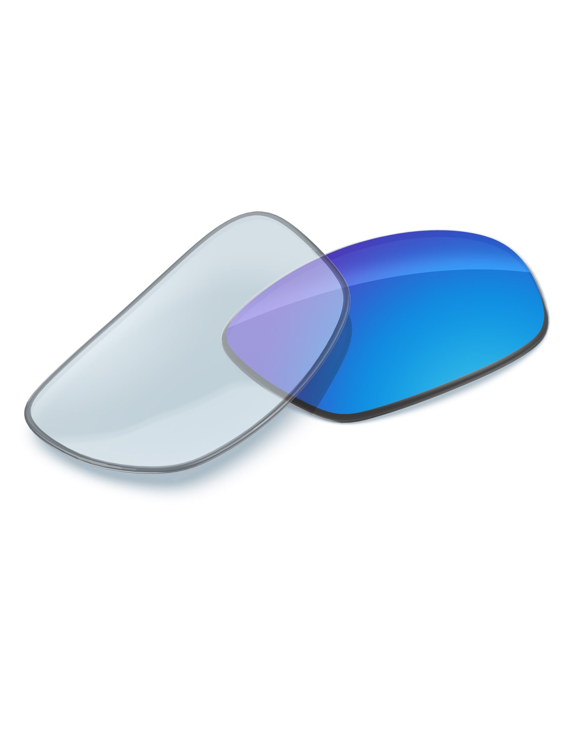 Sky Blue FlashMirror™ Photochromic-Non-Polarized